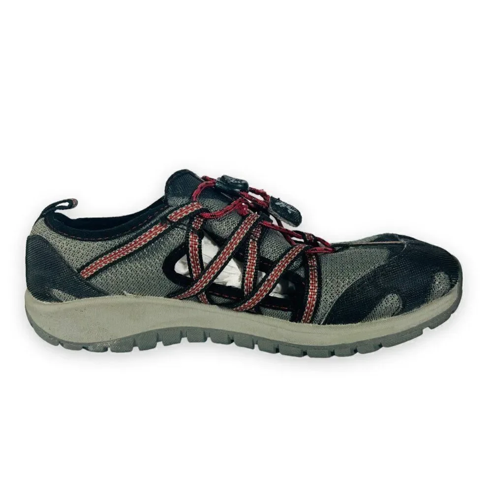 Chaco Outcross Outdoor Hiking Shoes Grey / Black‎ / Red J180201 Youth 2